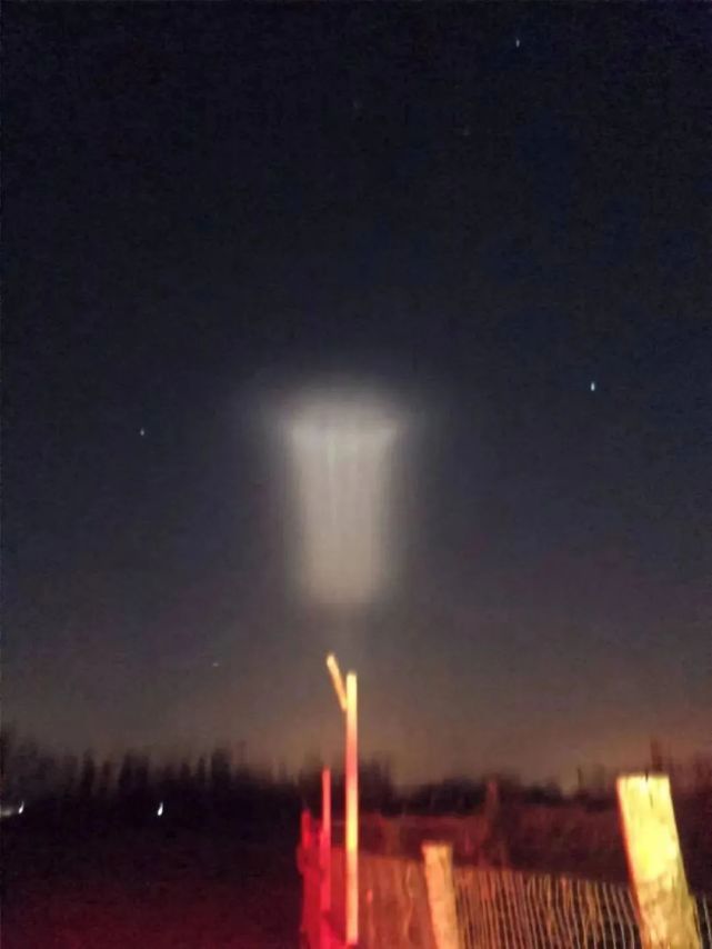 山东河北现串珠型不明发光飞行物